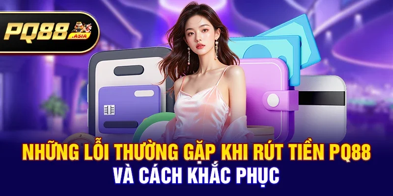 Những lỗi thường gặp khi Rút tiền pq88 và cách khắc phục